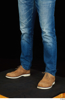 Anatoly blue jeans brown shoes calf dressed 0002.jpg